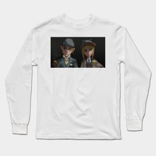 Truth & Inference Portrait Long Sleeve T-Shirt